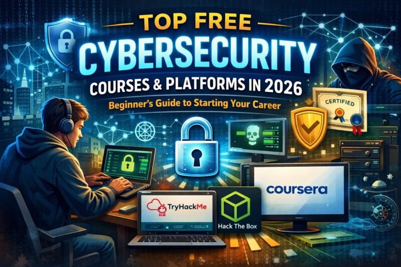 Top Free Cybersecurity Courses & Platforms in 2026 to Start Your Career (Beginner Guide)