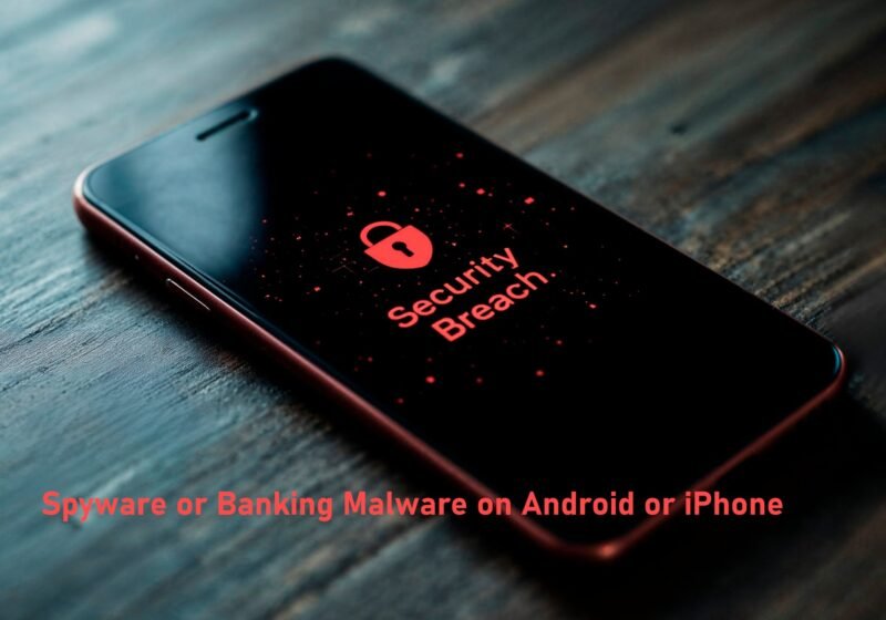 spyware or banking malware on Android or iPhone